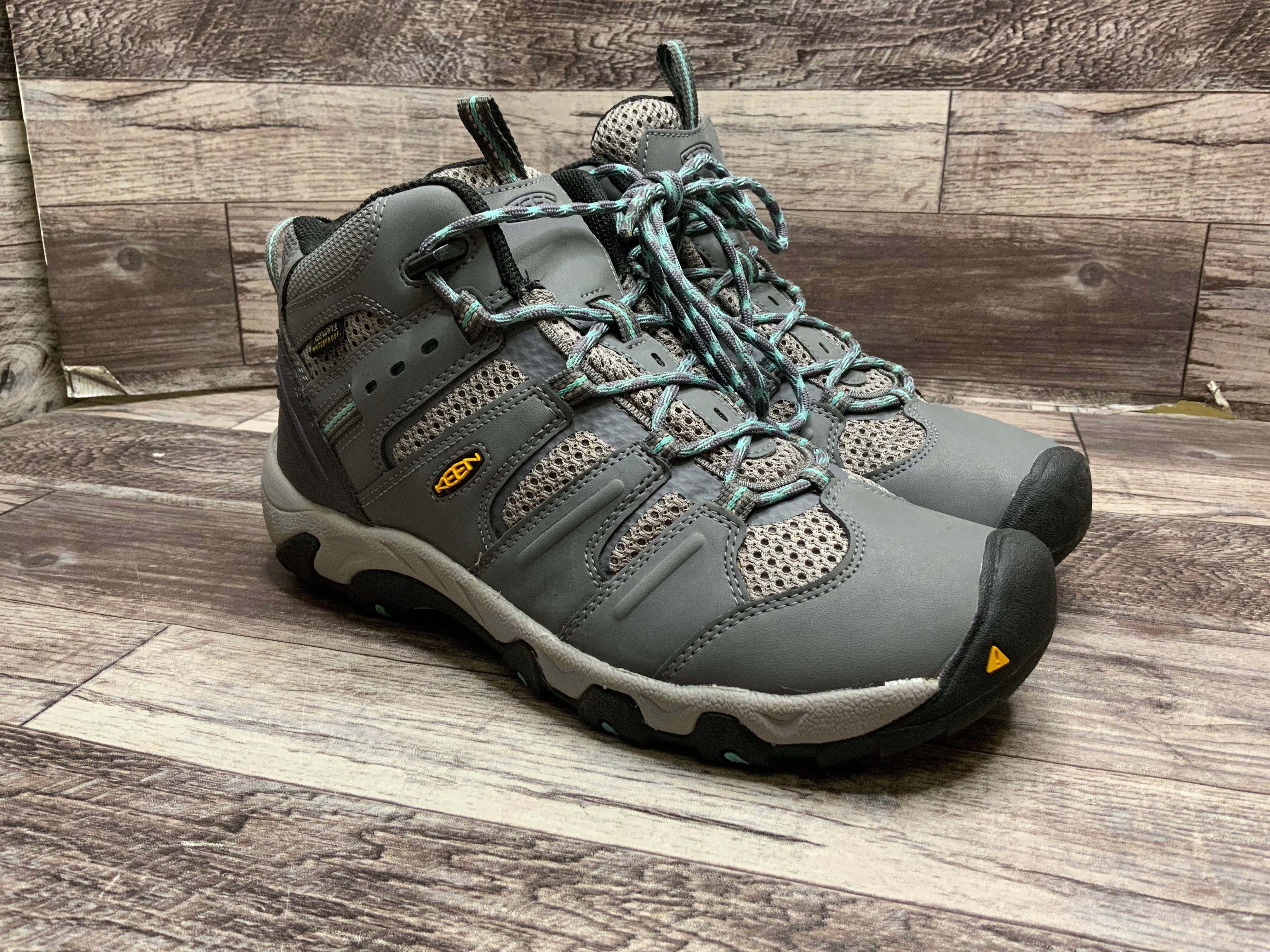 Keen Womens Koven Mid Athletic Chukka Waterproof Hiking Shoes (Size 9) (8128974487790)